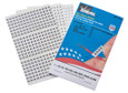 IDEAL Industries 44-111 Wire Marker Booklet,Asst +,-,AC,DC;Pos,Neg,Gnd,Neut,Spare,Blank
