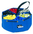 IDEAL Industries 35-655 Divider Pouch Small Parts Bag, Blue Poly