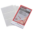 Ideal Industries Wire Marker Booklet Legend 0-9 Self-Adhesive Perforated 1/4 x 1-1/2 Inch