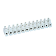 Ideal Industries 12-Circuit Barrier Strip Terminal Block with Integrated Wire Protectors