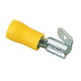 IDEAL Industries 83-9591 Vinyl Insulated Female Disconnect, 14-12 AWG, .250 Tab, Box of 25