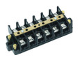 IDEAL Industries 89-509 Terminal Strip, Shorting Block, 8-Pole, 22-6 AWG