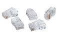 IDEAL Industries 85-345 RJ-11(RJ-12) 6P6C Modular Plugs -25 pk