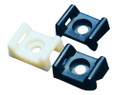IDEAL Industries IT1SMB-C Screw Mounting Base, Natural, #6 Screw, 100/Bag