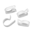 IDEAL Industries IT1000CCL2-C Self-Aligning Cable Clamp, 1" x 1/2", Natural, #10, 100/Bag