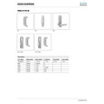 Von Duprin 7547-4ft 75 Series 4 ft Narrow Stile Concealed Vertical Rod Exit Device with Hex Key Dogging