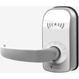 Paxton PaxLock Pro, Galaxy Lever Latch Lock, Dual Frequency Reader, Battery Powered, 13.56 MHz, 2.4GHz, Bluetooth, AES128, 1-3/4in Door Thickness, ISED, UL, FCC, White