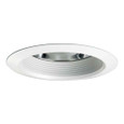 Halo 30WATH 6" Trim Air-Tite Super Trim - Baffle White Trim, White Baffle, Clear Reflector