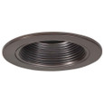 Halo 1453TBZ 4" Trim Metal Baffle Tuscan Bronze Trim with Tuscan Bronze Baffle, MR16
