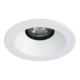 Halo 1440MWWF 4" Conical Reflector, Open, 35 degree Tilt, White Trim & White Flange