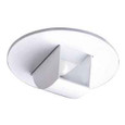 Halo 1497P 4" Trim Adjustable Mirror White Trim with White Scoop, MR16