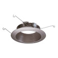 Halo 593SNB 5" Trim, Satin Nickel Baffle, Satin Nickel Trim