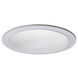 Halo 410W 6" Trim R40, PAR38 Baffle White Trim with White Baffle