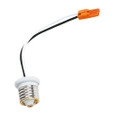 Halo HE26LED E26 Medium Screwbase to T24 LED Adapter, single pack