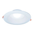 Halo LTC608FS5B 6-inch LT Series Baffle Canless LED Downlight, 750 lumens, 90+ CRI, selectable until 5000K, 120V 60Hz, Matte White