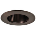 Halo TL410TBZ 4" LED Trim, Frost Dome Polymer Lens, Tuscan Bronze Reflector and Ring, Shower Rated
