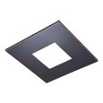 Halo TL42SORB 2" square open pinhole ML4 trim, oil rubbed bronze flange