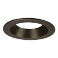 Halo TL3RORB 3.25" aperture conical reflector, open, self-flanged, oil rubbed bronze reflector and flange