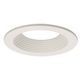 Halo TL3RWBWF 3.25" aperture conical baffle, open, self-flanged, matte white baffle, matte white flange Halo TL3RWBWF 3.25" aperture conical baffle, open, self-flanged, matte white baffle, matte white flange