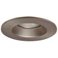 Halo TL410SN 4" LED Trim, Frost Dome Polymer Lens, Satin Nickel Reflector and Ring, Shower Rated