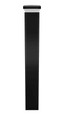 RAB BLED24K BOLLARD SQUARE 42" 24W LED COOL BLACK