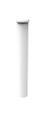 RAB BLEDR18YW LED ROUND BOLLARD 42" 18W WARM 3X6W @ 90 DEG WHITE DIM RAB BLEDR18YW LED ROUND BOLLARD 42" 18W WARM 3X6W @ 90 DEG WHITE DIM