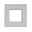RAB DLTRIM/WFRL6S-BNS COLOR TRIM FOR SQUARE WAFER 6" BRUSHED NICKEL SMOOTH