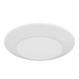RAB DSK34-6R16.5930120WS FLUSH MOUNT DOWNLIGHTS 1200 LUMENS DSK34 6 INCH ROUND 16.5W 90CRI 3000K 120V WHITE SMOOTH