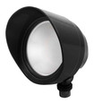 RAB BULLET12NB BULLET FLOOD 12W NEUTRAL LED 120V W/ HOOD & LENS BLACK