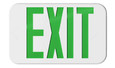 RAB EXIT34-G/E ULTRA-ECONOMY EXIT SIGN UNV FACES GREEN LETTERS BATTERY BACKUP RAB EXIT34-G/E ULTRA-ECONOMY EXIT SIGN UNV FACES GREEN LETTERS BATTERY BACKUP