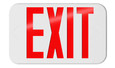 RAB EXIT34-RG ULTRA-ECONOMY EXIT SIGN UNV FACES RED/GREEN LETTERS