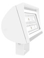 RAB FXLED125TYW/480 FLOOD 17710 LUMENS FXLED 125W WARM LED 480V TRUNNION WHITE