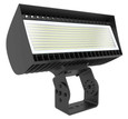 RAB FXLEDLT FLOODLIGHTS 61887-72677 LUMENS FLEXFLOOD-L FIELD ADJUSTABLE 445-534W TRUNNION 5000K/4000K 120V-277V BRONZE