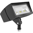 RAB FF42QT/PCS FLOODLIGHTS 3200 LUMENS FUTURE FLOOD 42W CFL QT LAMP 120V SWIVEL PHOTOCELL BRONZE