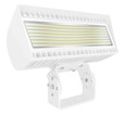 RAB FXLEDMTW/480/7PR FLOODLIGHTS 30305-45431 LUMENS FLEXFLOOD-M FIELD ADJUSTABLE 213-346W TRUNNION 5000K/4000K 480V 7 PIN RECEPTACLE WHITE