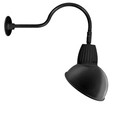 RAB GN1LED26NSADB DECORATIVE 839 LUMENS GOOSENECK 26W 4000K 24 INCHES ARM ANGLED DOME SPOT 15 INCHES BLACK RAB GN1LED26NSADB DECORATIVE 839 LUMENS GOOSENECK 26W 4000K 24 INCHES ARM ANGLED DOME SPOT 15 INCHES BLACK