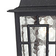 NUVO Lighting NUV-60-4933 Banyan - 1 Light - 11 in. - Outdoor Hanging with Clear Water Glass