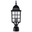 NUVO Lighting NUV-60-4909 Adams - 1 Light - 17 in. - Outdoor Post with Frosted Glass