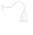 RAB GN1LED26YST11W DECORATIVE 1348 LUMENS GOOSENECK 26W 3000K 24 INCHES ARM STRAIGHT SHADE FLOOD 11 INCHES WHITE RAB GN1LED26YST11W DECORATIVE 1348 LUMENS GOOSENECK 26W 3000K 24 INCHES ARM STRAIGHT SHADE FLOOD 11 INCHES WHITE