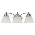 NUVO Lighting NUV-60-3266 Empire - 3 Light - 21 in. - Vanity with Frosted White Glass