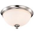 NUVO Lighting 60-5041 Patton, 3 Light, Flush Fixture with Frosted Glass