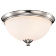NUVO Lighting 60-5041 Patton, 3 Light, Flush Fixture with Frosted Glass