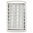 NUVO Lighting 60-532 1-Light, 10in, Rectangle Cage Bulk Head, Die Cast Bulk Head
