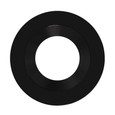 RAB HAT4RB COLOR TRIM FOR 4" MODULAR DOWNLIGHT ROUND BLACK SMOOTH