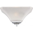 NUVO Lighting NUV-60-5373 Parker - 1 Light - Wall Sconce - Polished Chrome with Sandstone Etched Glass