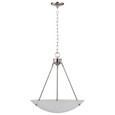 NUVO Lighting 60-370 3 Light, 23in, Pendant, Alabaster Glass Bowl