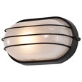 NUVO Lighting 60-525 1-Light, 10in, Oval Cage Bulk Head, Die Cast Bulk Head