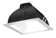 RAB NDLED6SD-80YN-W-S RECESSED DOWNLIGHTS 20 LUMENS NDLED6SD 6 INCH SQUARE UNIVERSAL DIMMING 80 DEGREE BEAM SPREAD 3500K 80CRI WHITE CONE SILVER TRIM