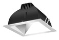 RAB NDLED6SD-80YHC-S-S RECESSED DOWNLIGHTS 20 LUMENS NDLED6SD 6 INCH SQUARE UNIVERSAL DIMMING 80 DEGREE BEAM SPREAD 3000K 90CRI SPECULAR CONE SILVER TRIM