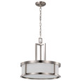 NUVO Lighting NUV-60-2857 Odeon - 4 Light - Pendant with Satin White Glass